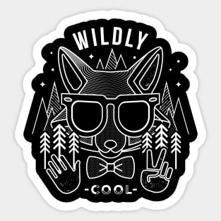 wildly cool Sticker